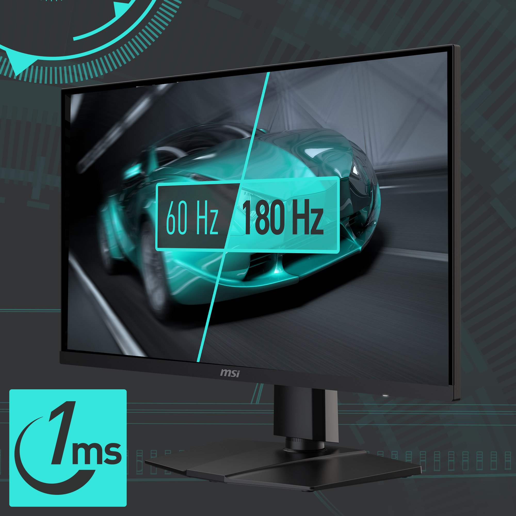 MSI モニター　180HZ MSI G27C3F 27